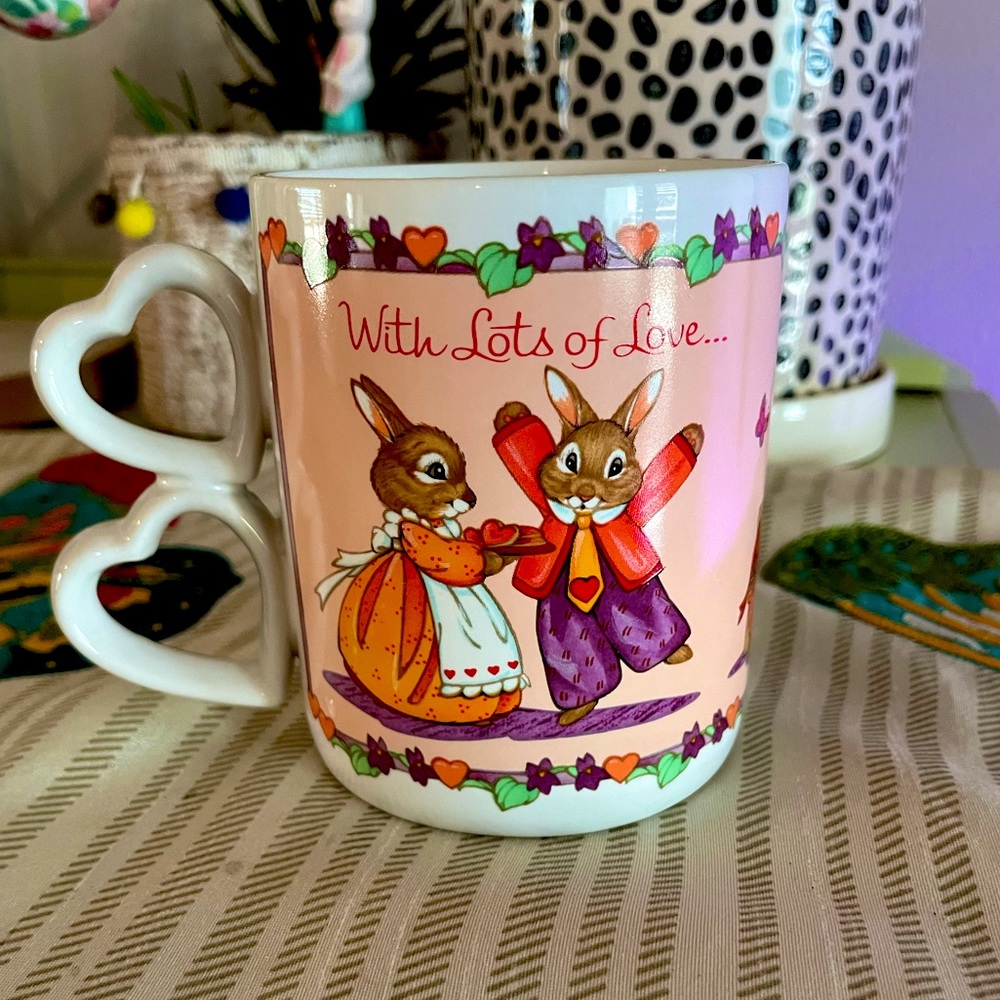 Vintage Bunny mug